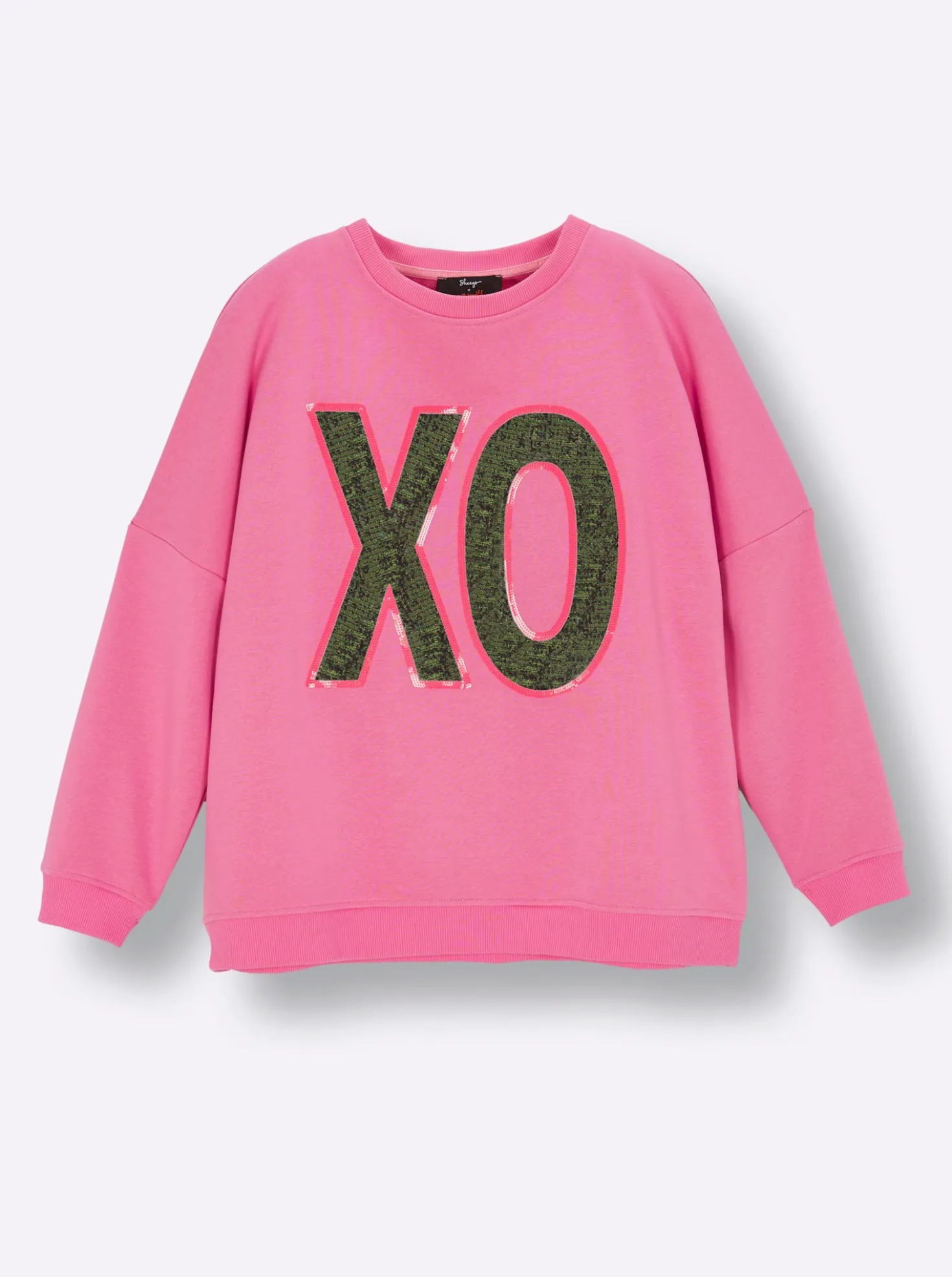Sweatshirt mit Front- und Rückenprint