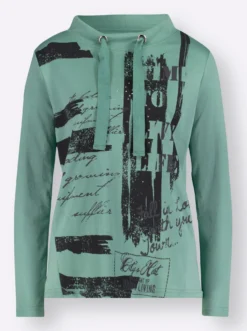 Sweatshirt mit grafischem Druck