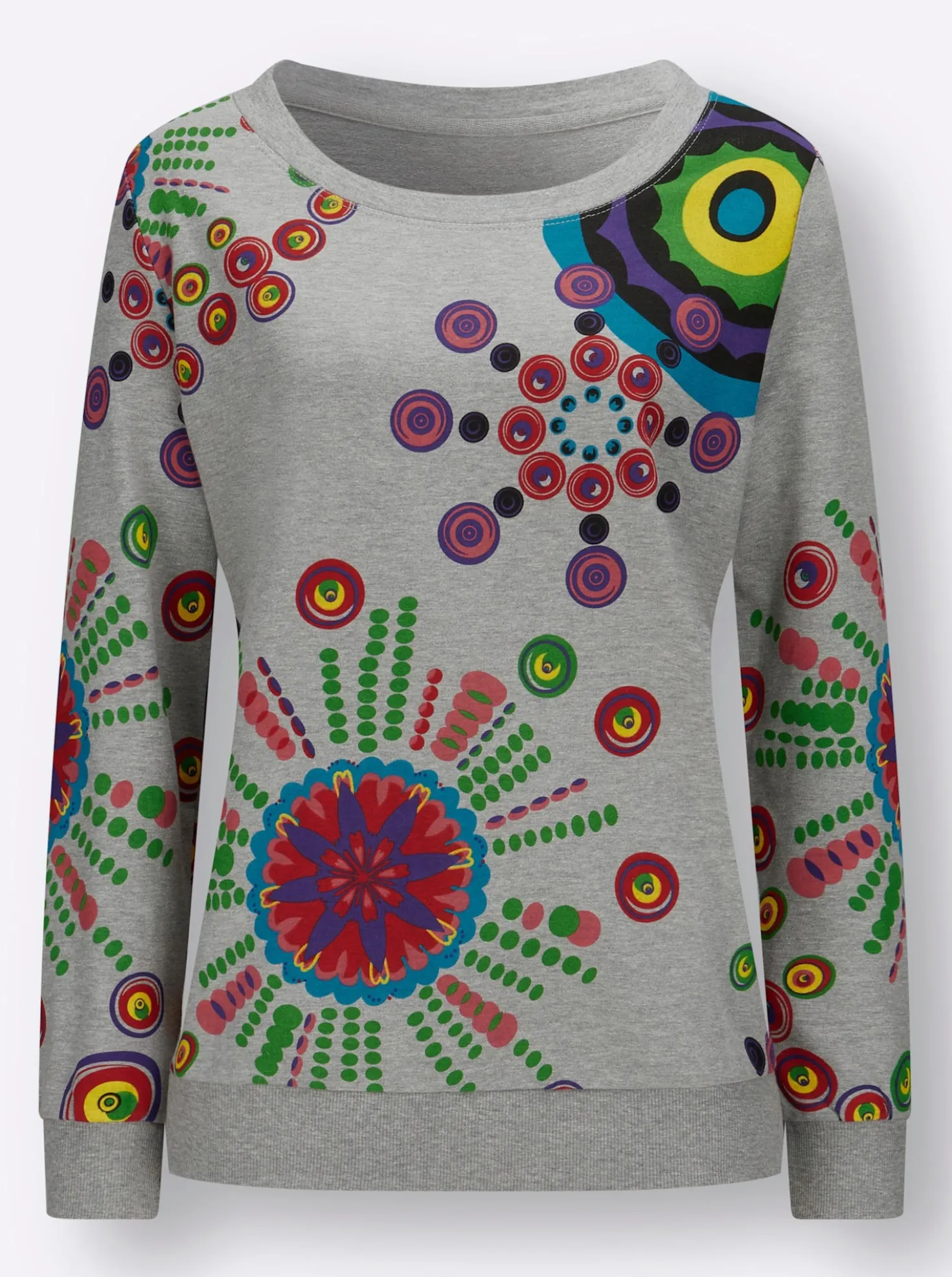 Sweatshirt mit grafischem Druck