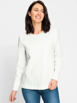 Sweatshirt mit Jacquard-Muster