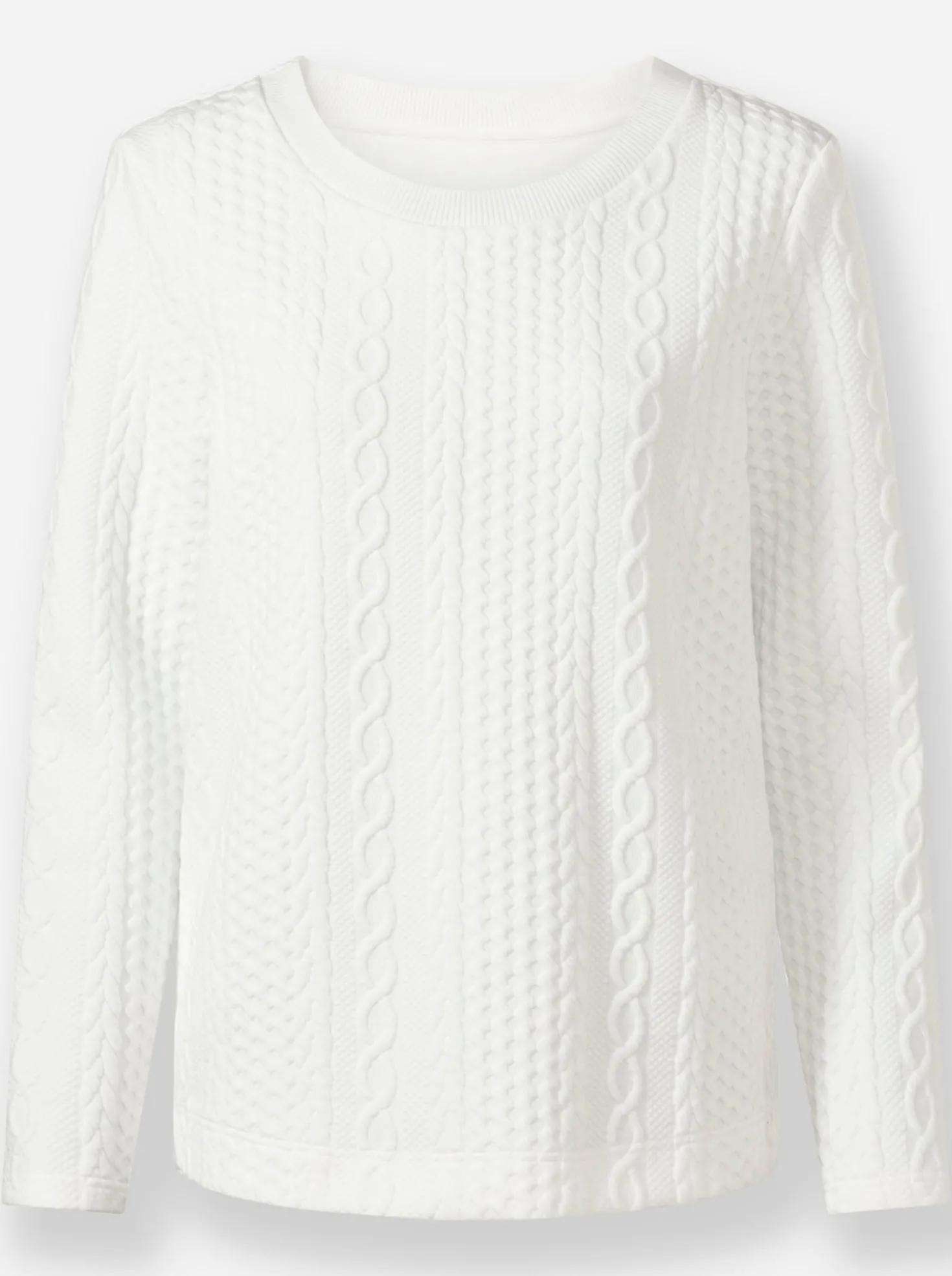 Sweatshirt mit Jacquard-Muster
