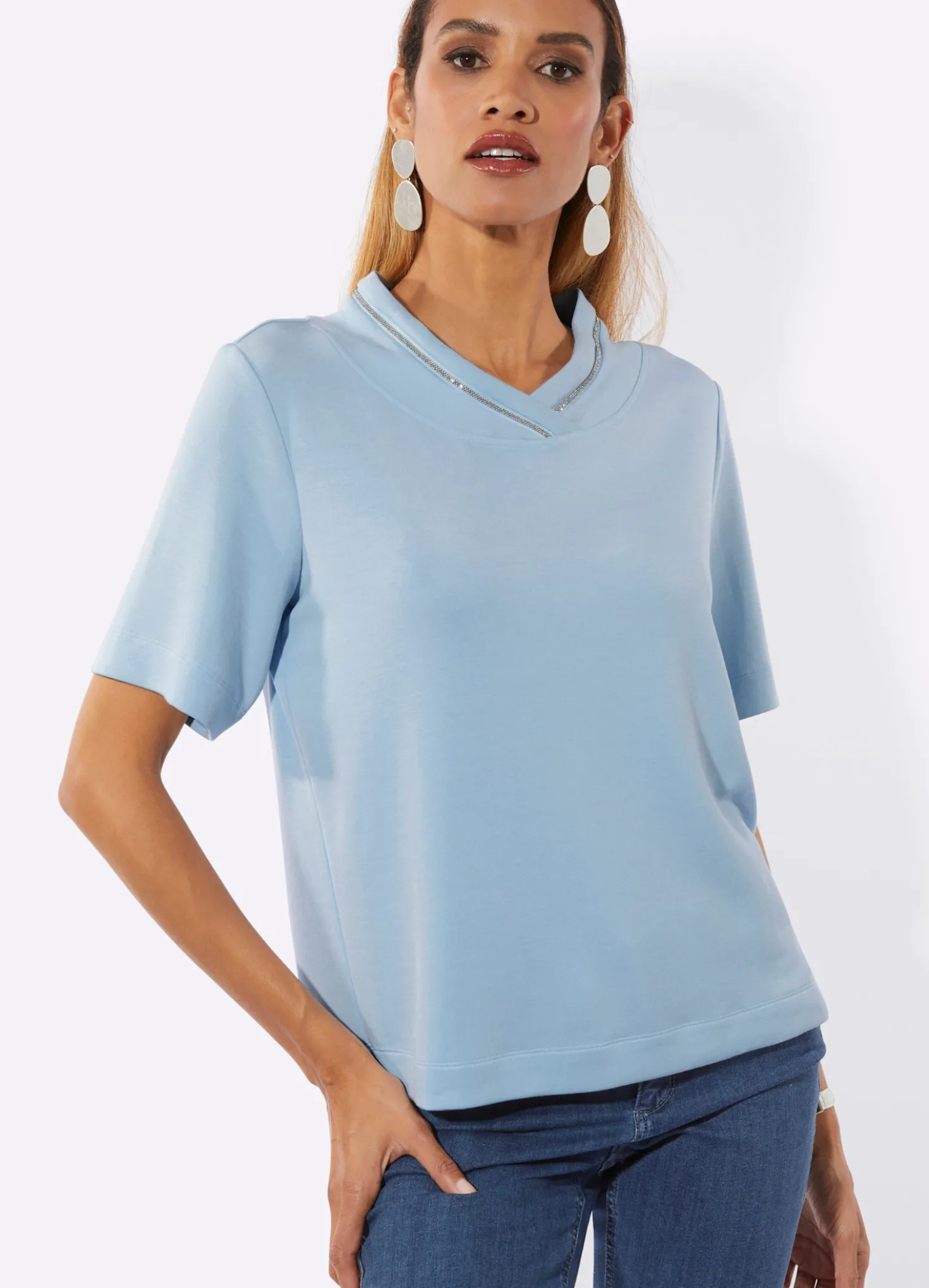 Sweatshirt mit Modal