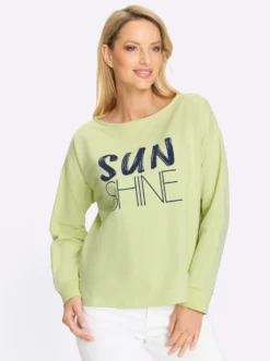 Sweatshirt mit Schriftzug
