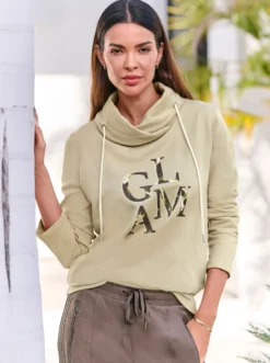 Sweatshirt mit Schriftzug