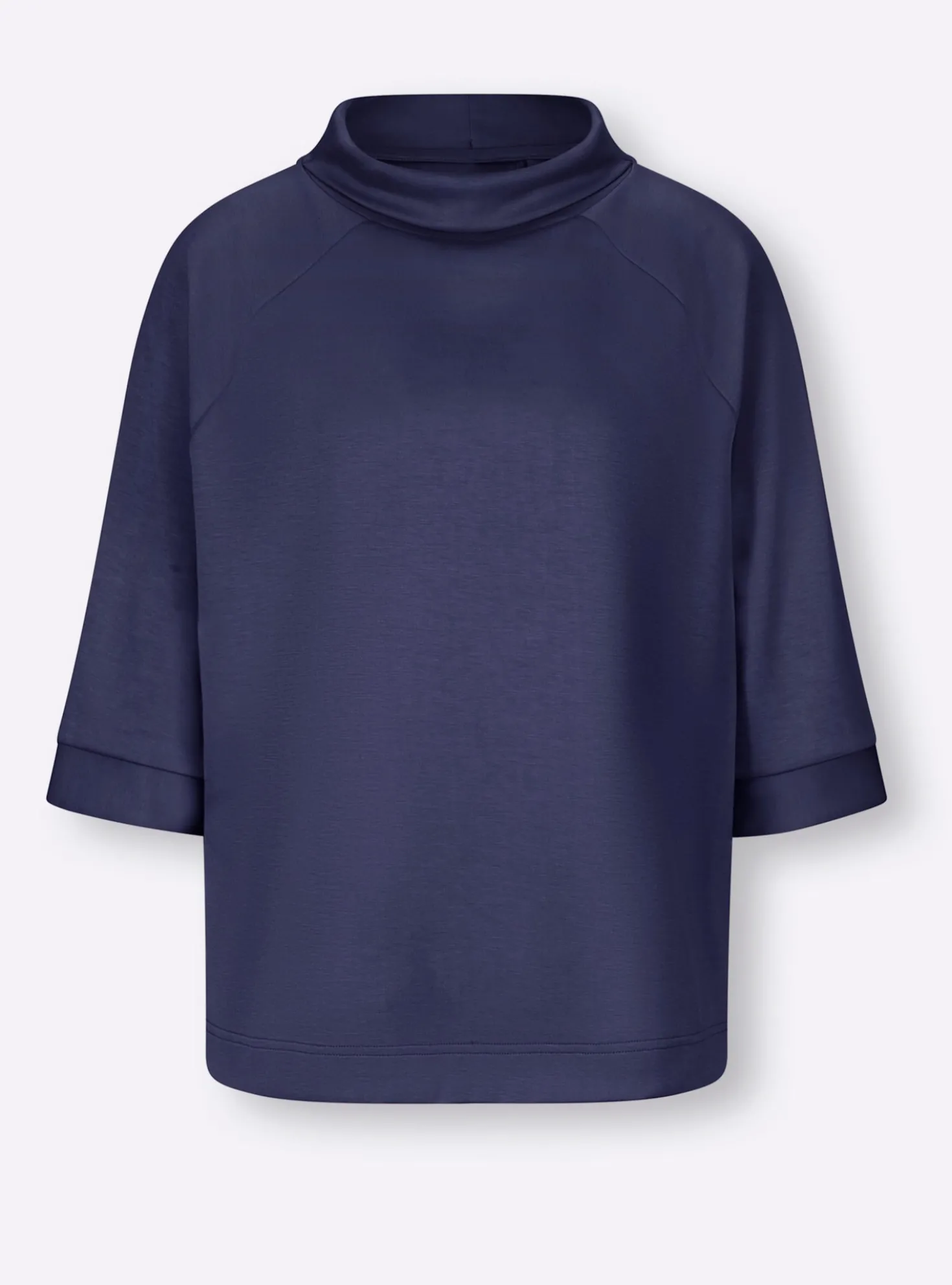 Sweatshirt mit Stehkragen