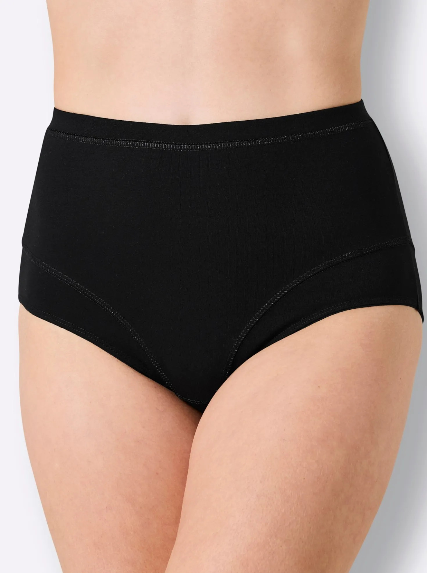 Taillenslip mit breitem, weichem Bund