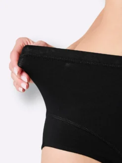 Taillenslip mit breitem, weichem Bund