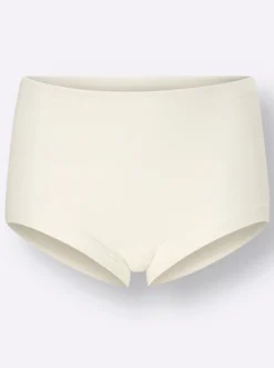 Taillenslip mit elastischen Rippbündchen