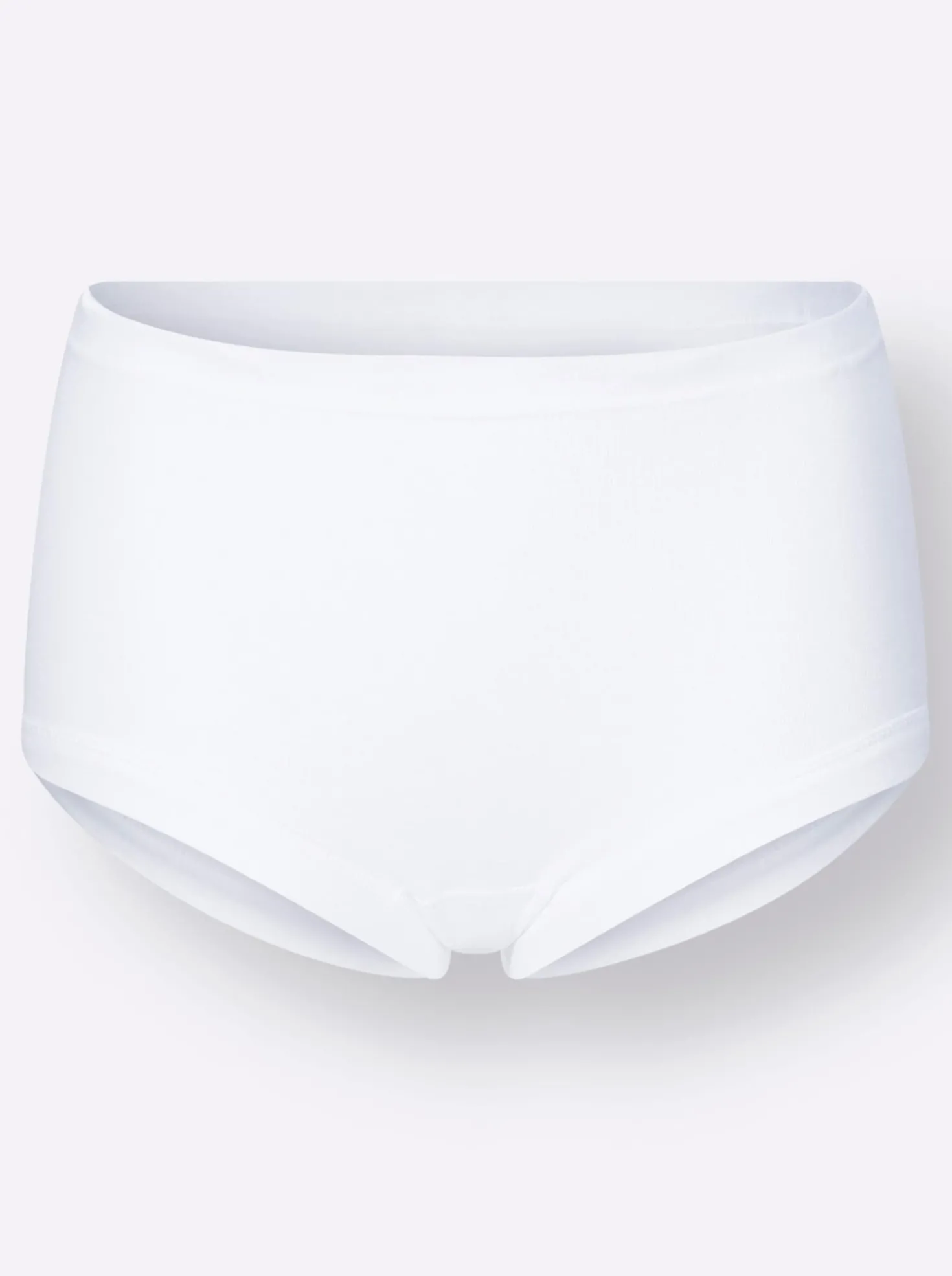 Taillenslip mit elastischen Rippbündchen