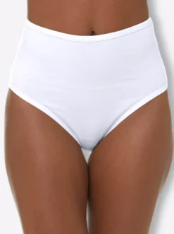 Taillenslip mit elastischen Beinabschlüssen
