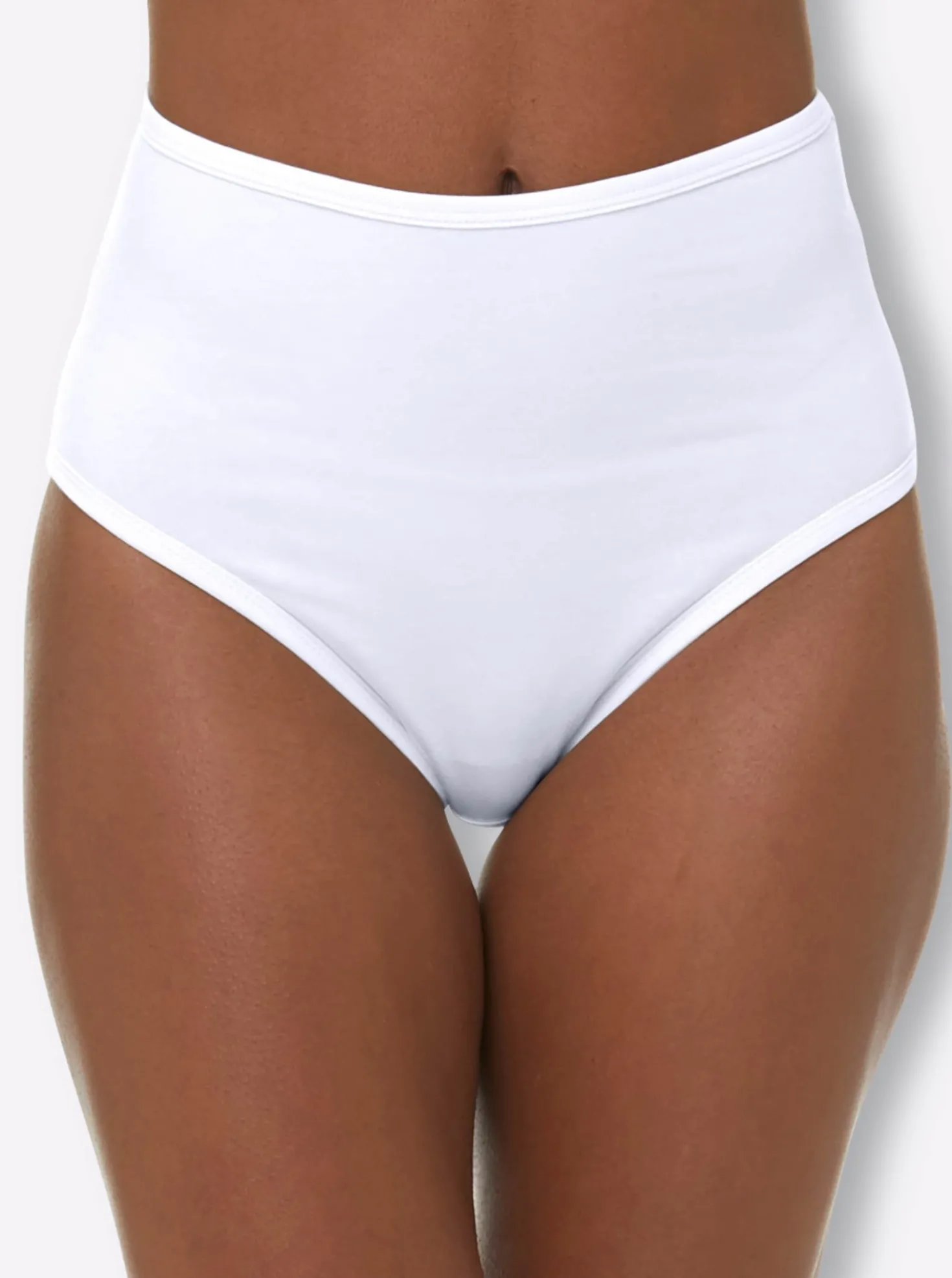 Taillenslip mit elastischen Beinabschlüssen