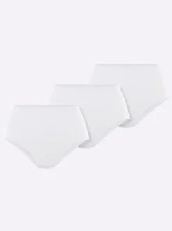 Taillenslip mit elastischen Beinabschlüssen