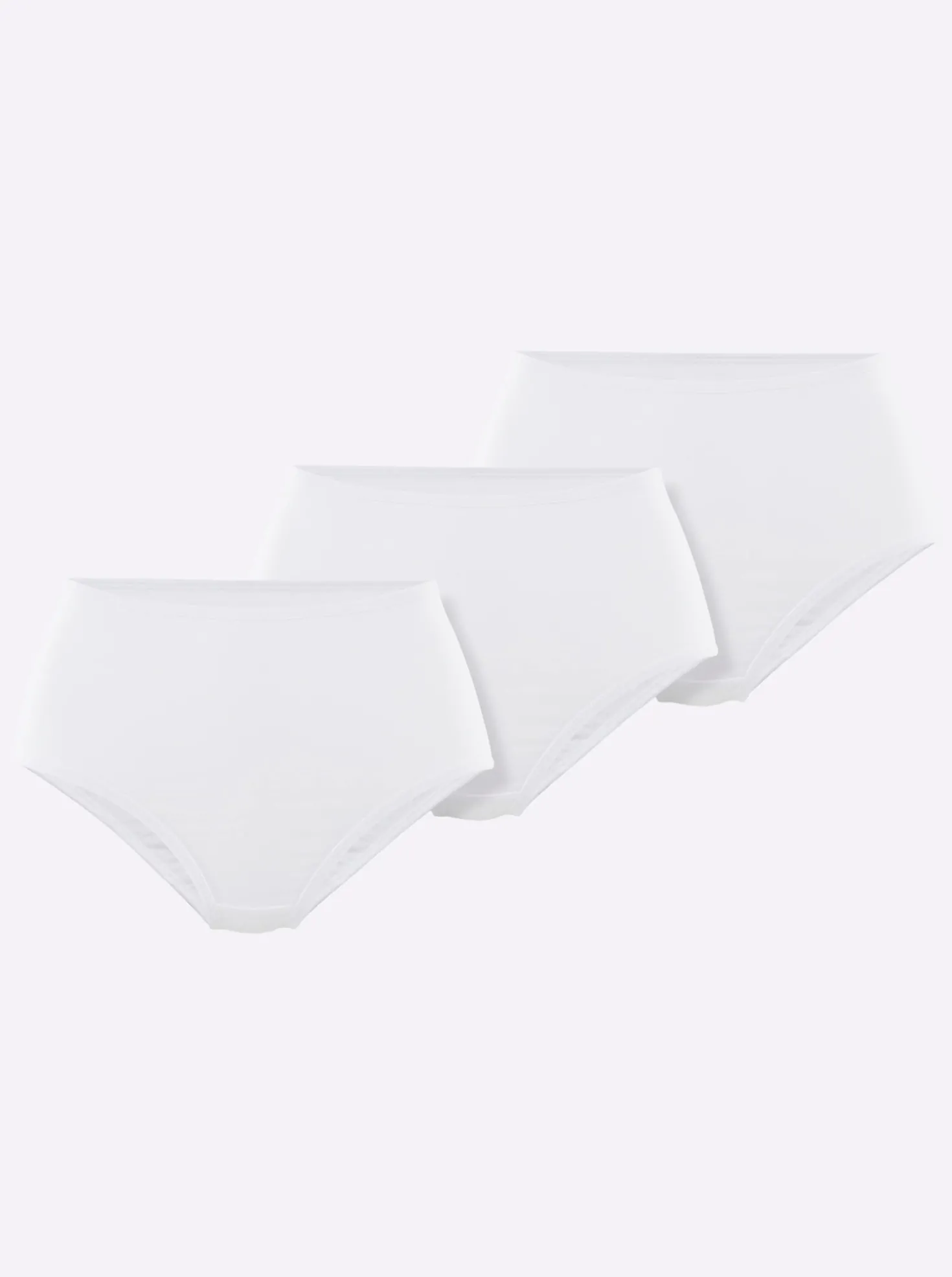 Taillenslip mit elastischen Beinabschlüssen