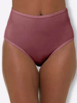 Taillenslip mit elastischen Beinabschlüssen