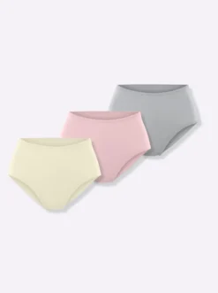 Taillenslip mit elastischen Beinabschlüssen