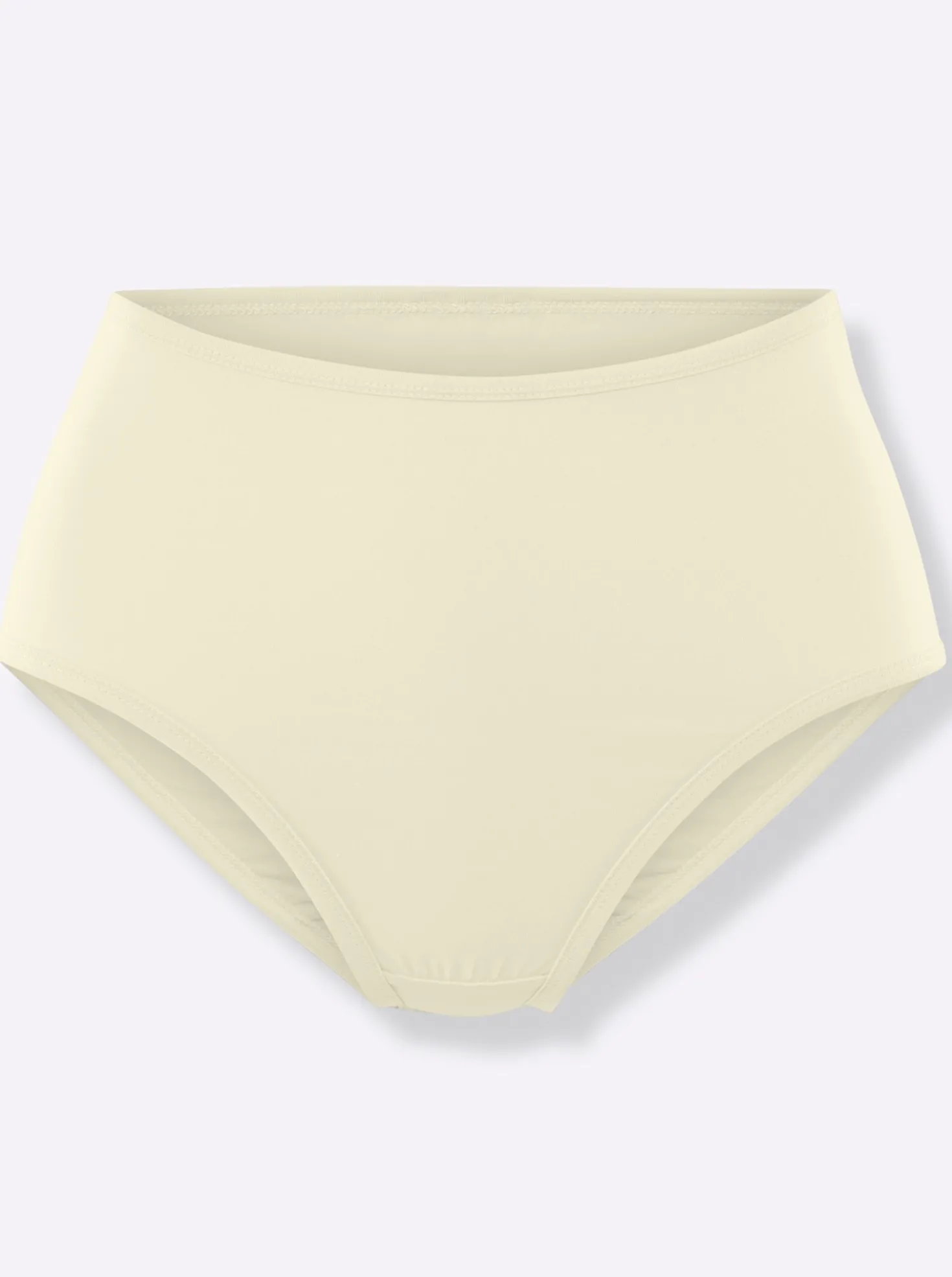 Taillenslip mit elastischen Beinabschlüssen