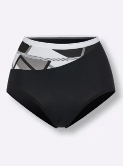 Taillenslip mit grafischem Print