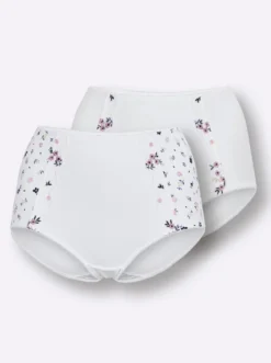 Taillenslip mit Mäusezähnchen-Borte