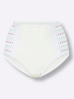 Taillenslip mit Pünktchen-Print