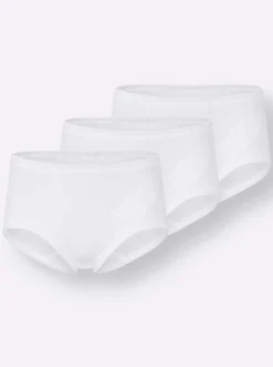 Taillenslip mit seitlichem Batist-Motiv