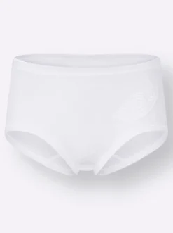 Taillenslip mit seitlichem Batist-Motiv