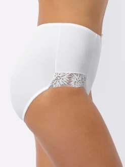 Taillenslip mit seitlicher Spitze