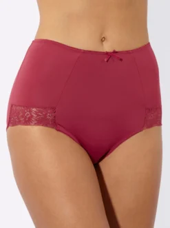 Taillenslip mit seitlicher Spitze