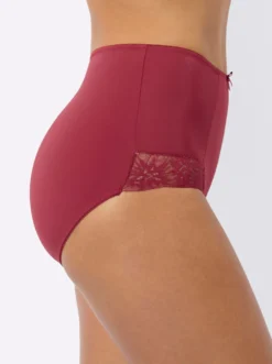 Taillenslip mit seitlicher Spitze