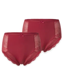 Taillenslip mit seitlicher Spitze