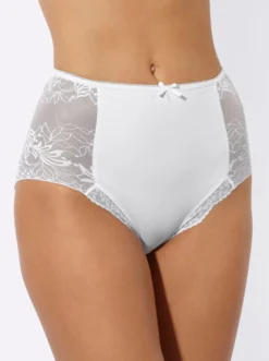 Taillenslip mit seitlicher Spitze