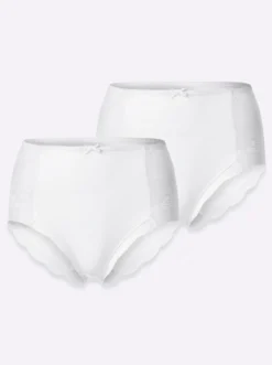 Taillenslip mit seitlicher Spitze