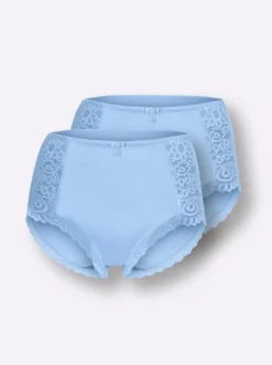Taillenslip mit Spitzen-Details
