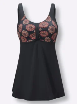 Tankini-Oberteil mit Softcups