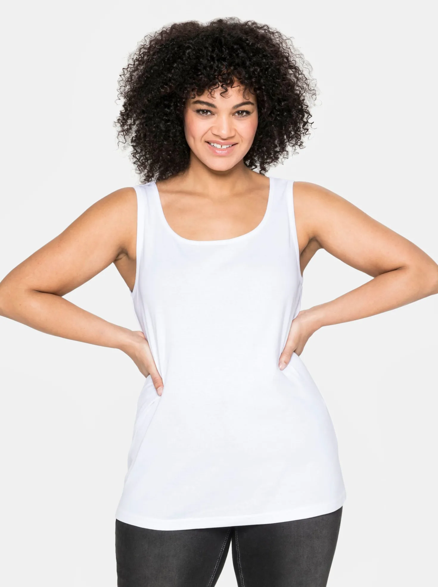 Tanktop in Rippqualität