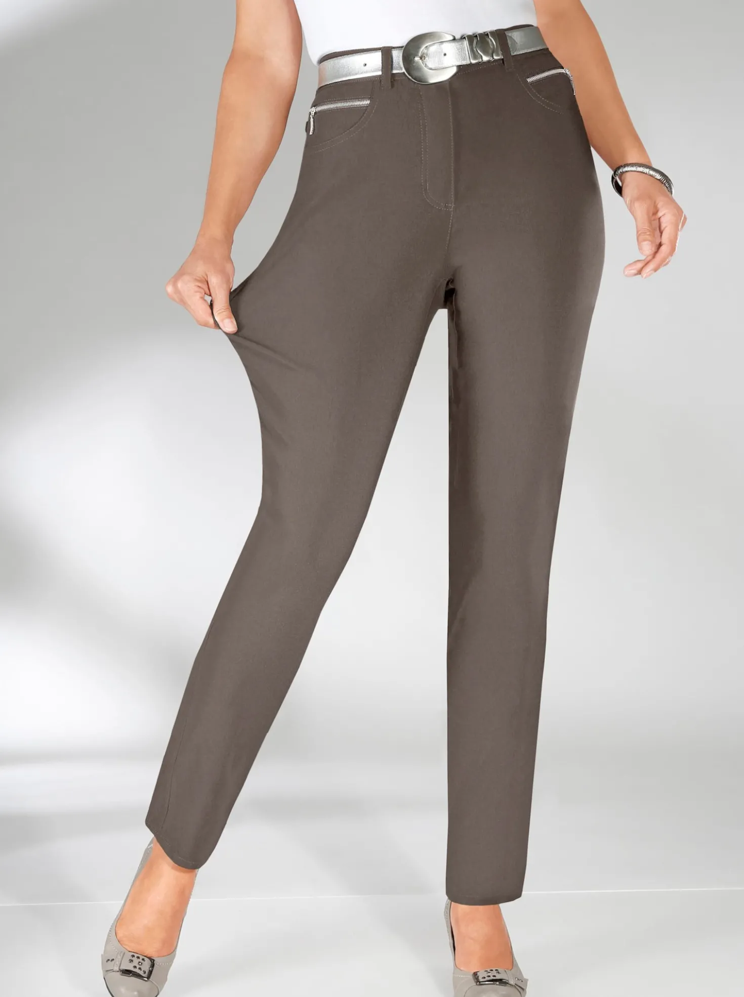 Thermohose in elastischer Bengalin-Qualität