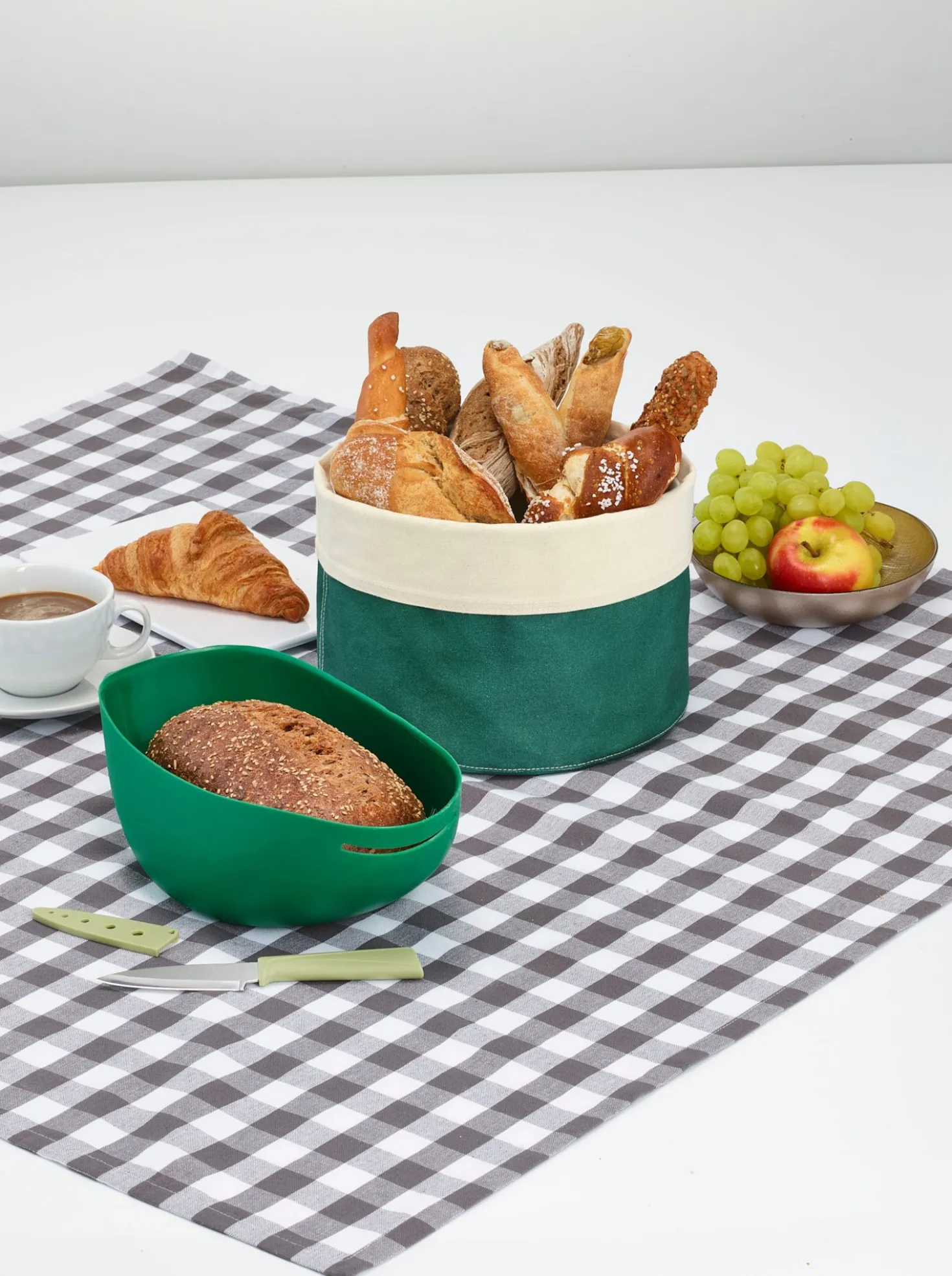 3-tlg. Brotset