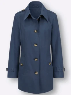 Trenchcoat mit Schlitz hinten