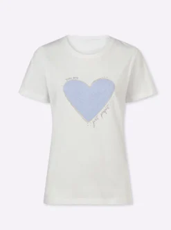 T-Shirt mit Herz-Motiv
