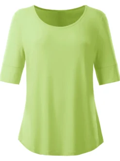 T-Shirt mit zweilagigem Ärmelbündchen