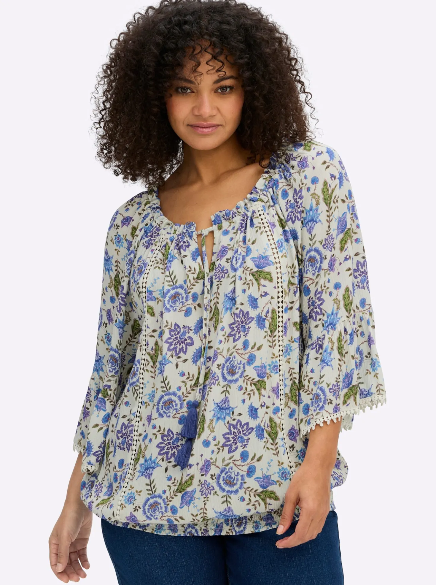 Tunika im Boho-Look