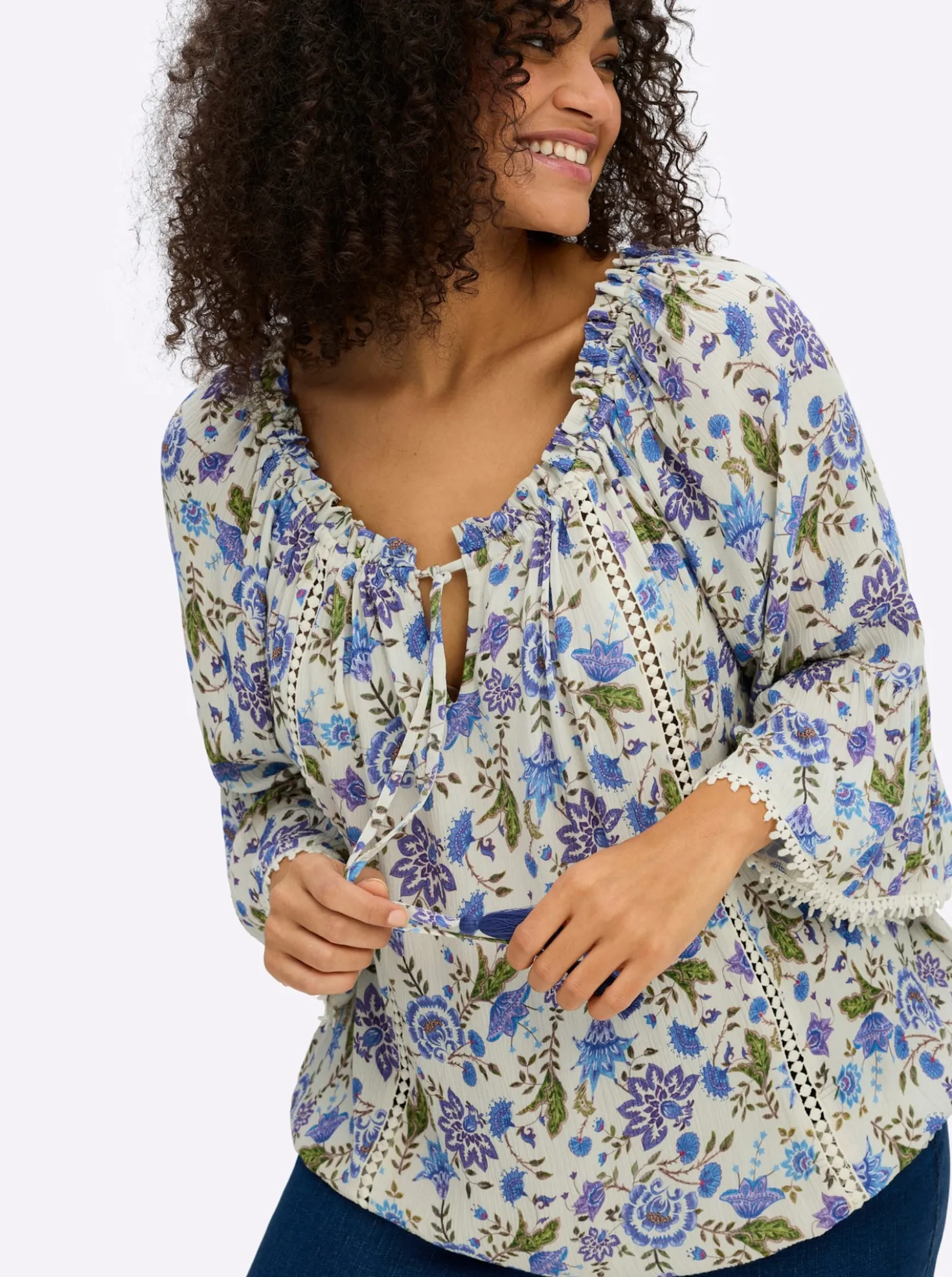 Tunika im Boho-Look