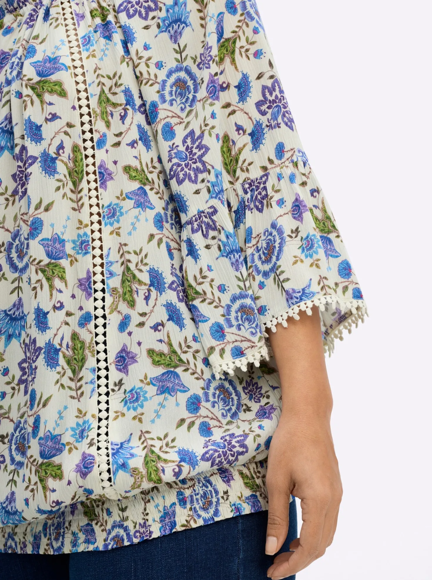 Tunika im Boho-Look