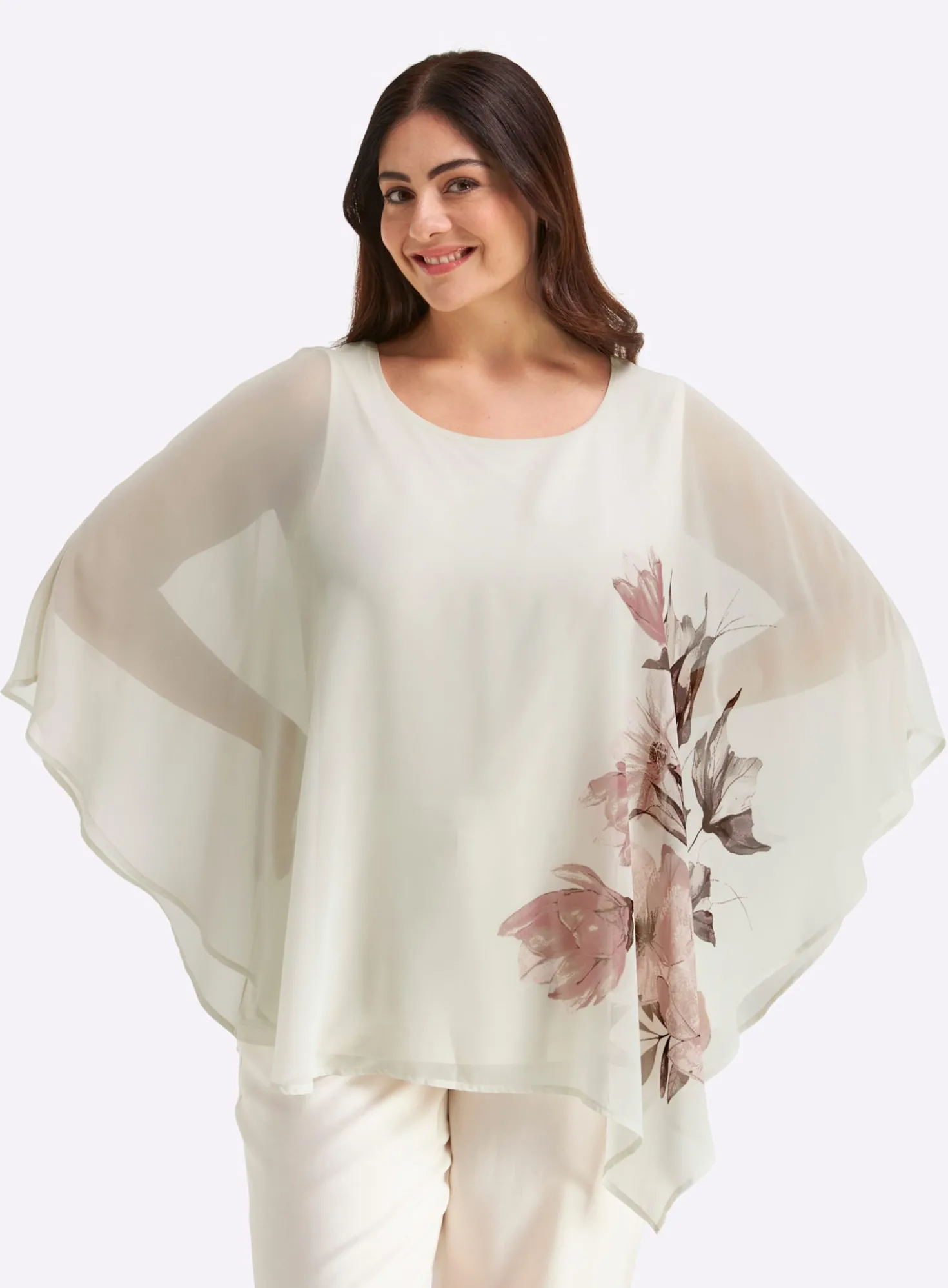 Tunika in Cape-Form