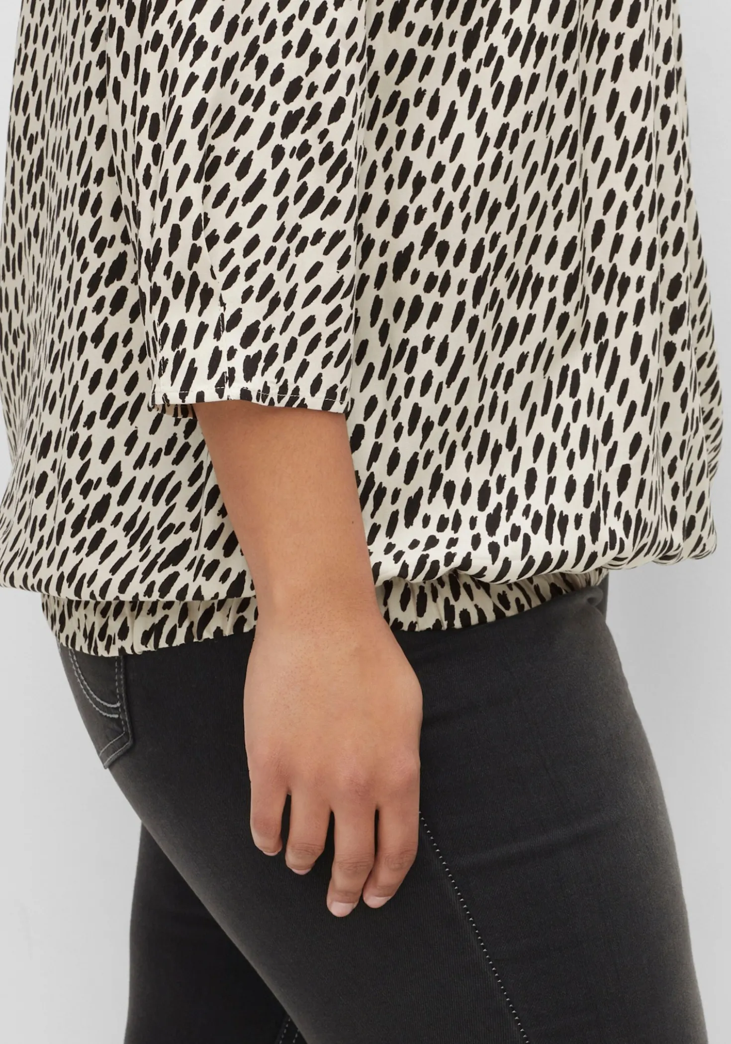 Tunika mit Animal-Print