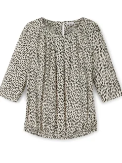 Tunika mit Animal-Print