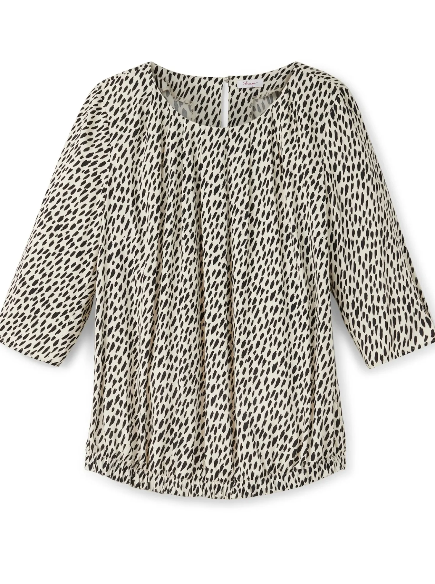 Tunika mit Animal-Print