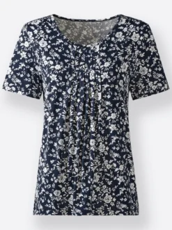 Tunikashirt mit Blümchen-Druck