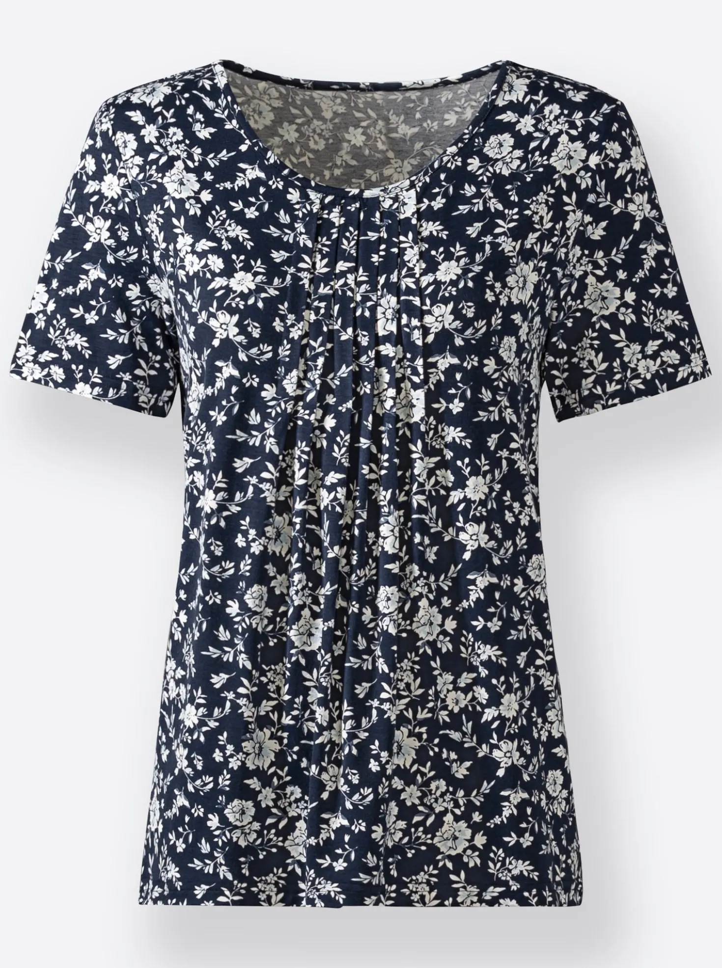 Tunikashirt mit Blümchen-Druck