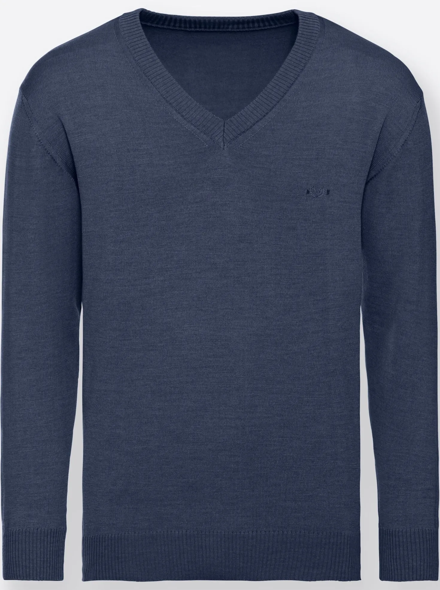 V-Ausschnitt-Pullover