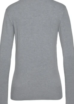 V-Ausschnitt-Pullover